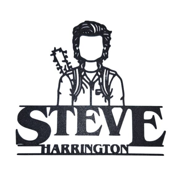 3D Printed Stranger Things - Steve 17x15.5cm - Handmade