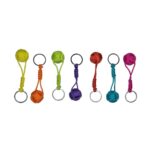 Μπρελόκ Χρωματιστό Paracord Μπάλα Πλεκτό 10cm - Image 3