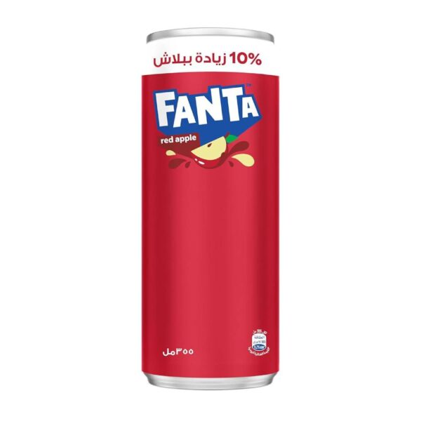 Fanta Red Apple Can Egypt 355ml