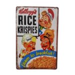 Μεταλλική Πινακίδα Kellogg's Rice 30x20cm