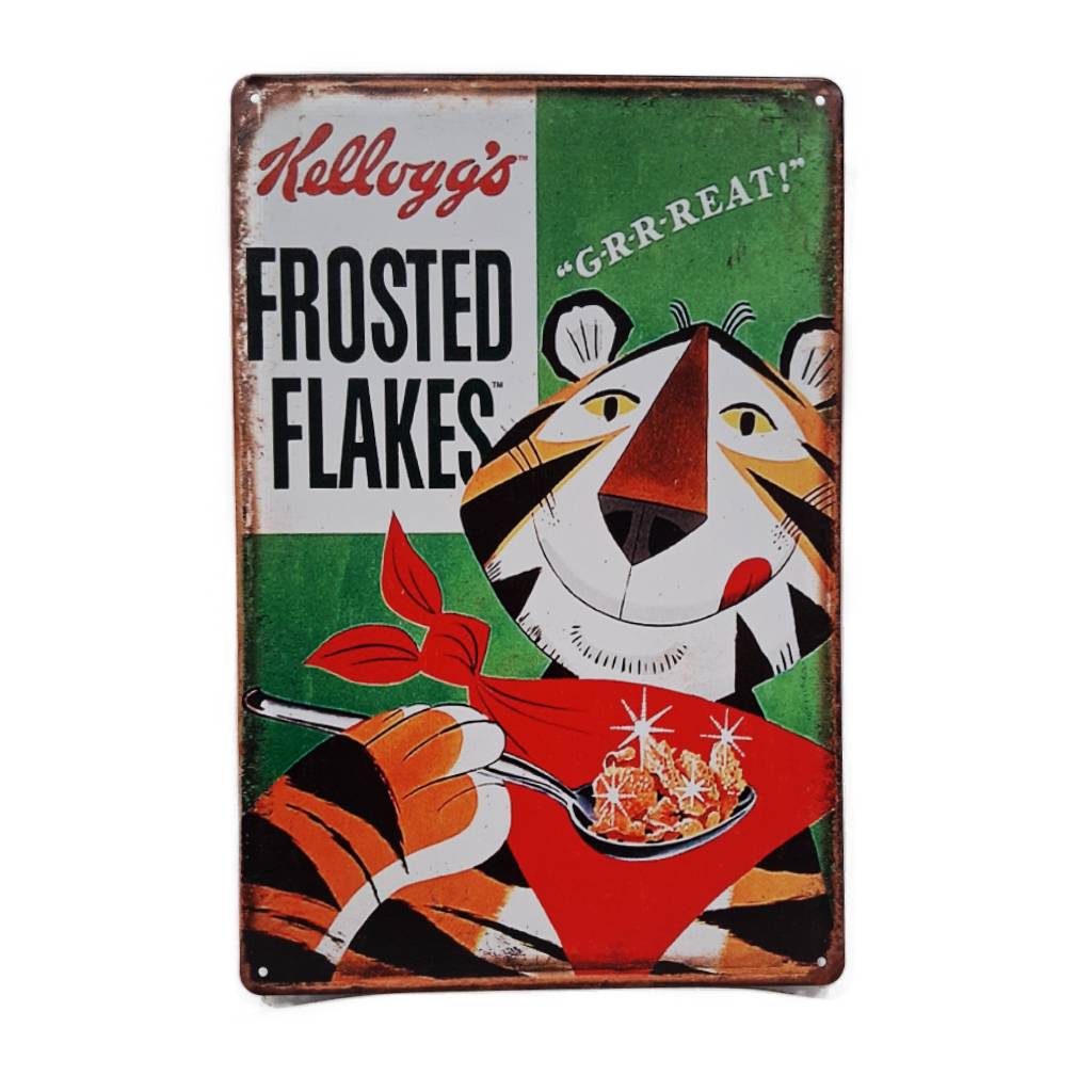 Metalliki Pinakida Kellogs Μεταλλική Πινακίδα Kellogg's 30x20cm - Image 1