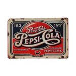 Μεταλλική Πινακίδα Pepsi Cola 192 30x20cm