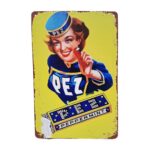 Μεταλλική Πινακίδα Pez 30x20cm