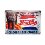 Μεταλλική Πινακίδα Pepsi Cola Ask For 30x20cm