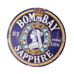 Μεταλλική Πινακίδα Στρογγυλή Bombay 20cm