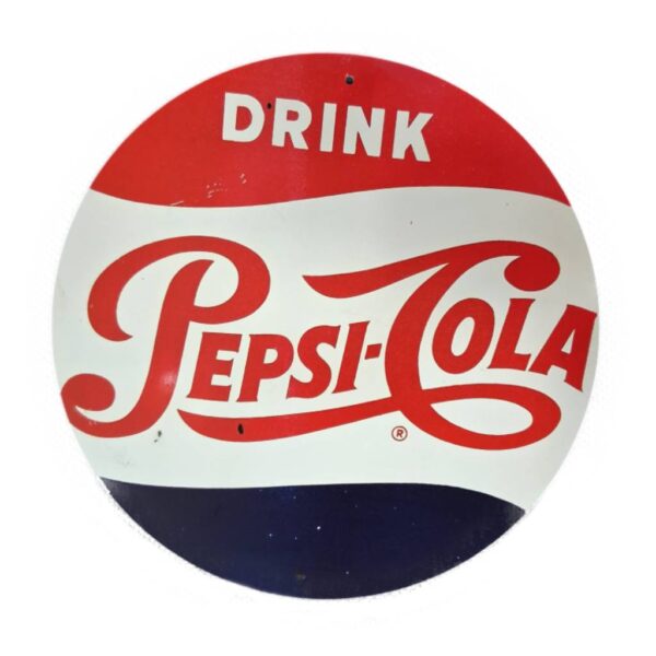 Μεταλλική Πινακίδα Στρογγυλή Pepsi Drink 20cm