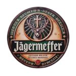 Μεταλλική Πινακίδα Στρογγυλή Jagermeffer 20cm