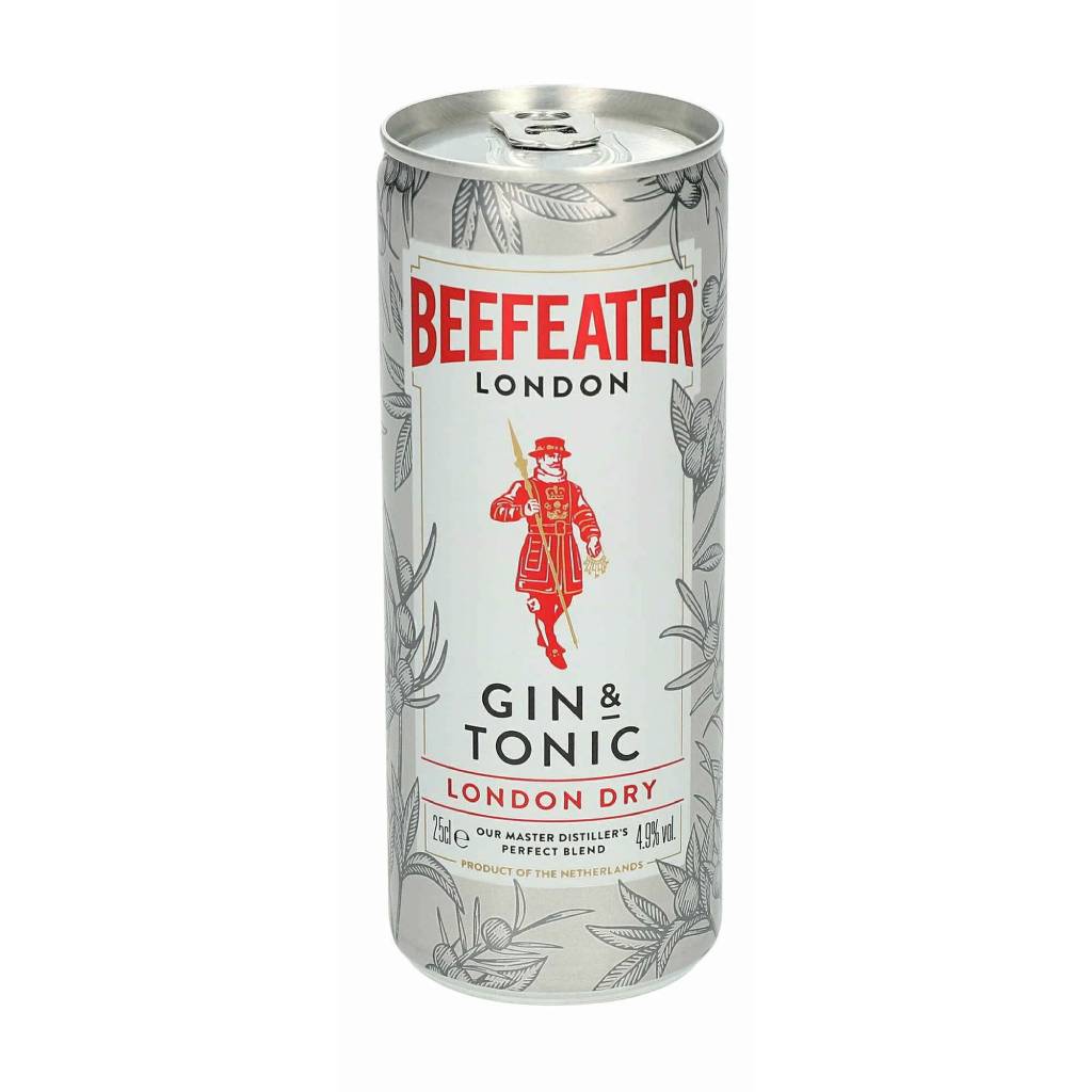 Beefeater Gin & Tonic London Dry 250ml Beefeater Gin & Tonic London Dry 250ml - Image 1