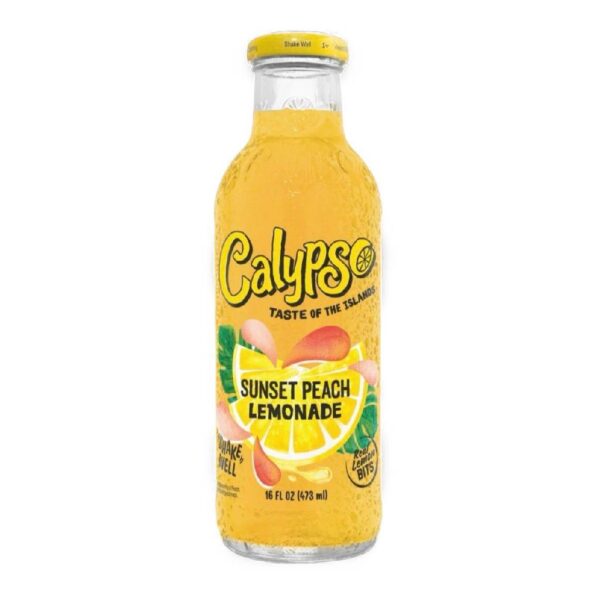 Calypso Sunset Peach Lemonade 473ml