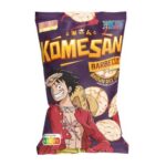 Komesan Rice Chips Luffy One Piece Bbq Flavor 60gr