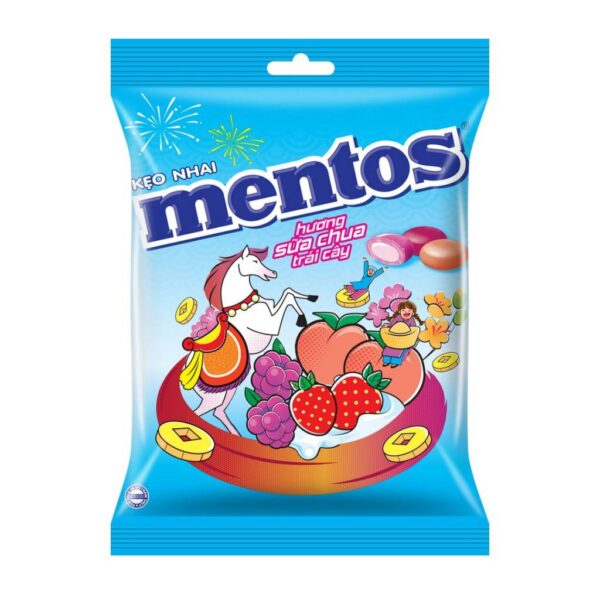 Mentos Fruit Yogurt Chewables 94.5gr