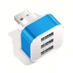 OEM Mini Φορτιστής 3 Θύρες USB 2 Επέκταση HUB