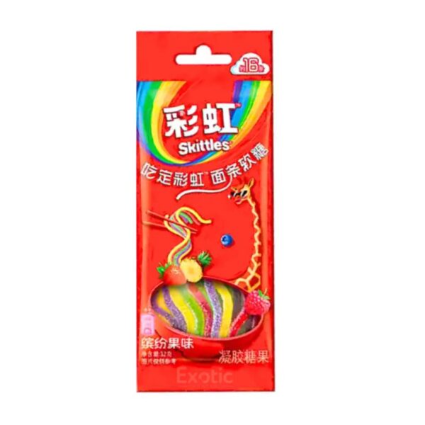 Skittles Noodle Gummy 32gr