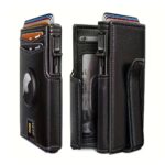 OEM Ανδρικό Πορτοφόλι Με Αντικλοπή RFID Μαύρο - Image 2