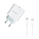 Φορτιστής Jellico AK 180 Travel Set 20W USB C Σε USB C - Λευκό