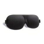 OEM Μάσκα Ύπνου Με Προσαρμοζόμενη Ζώνη - Μαύρη