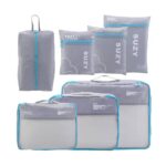 OEM Σετ Τσάντες Οργάνωσης Ταξιδιού 7τμχ - Γκρι