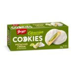 Bergen Pistachio Cream White Glaze Cookies 128gr