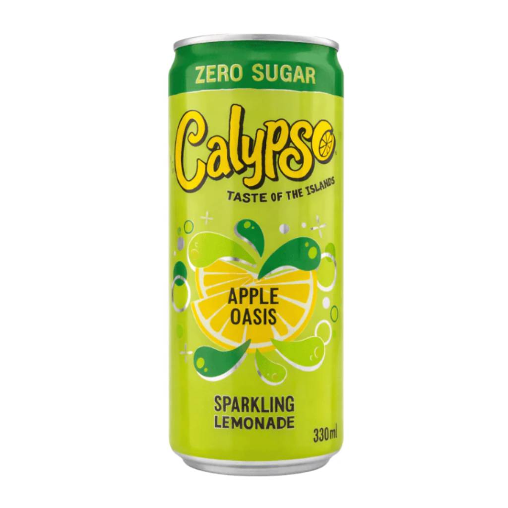 Calypso Apple Oasis Breeze Zero Lemonade 330ml Calypso Apple Oasis Breeze Zero Lemonade 330ml - Image 1