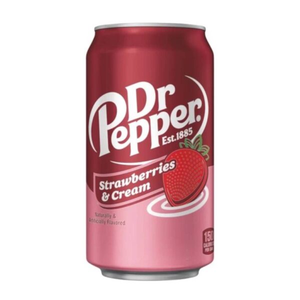 Dr Pepper Strawberries & Cream 330ml
