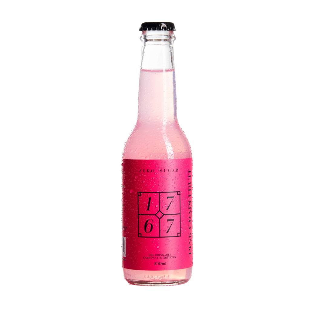 1767 Soda Pink Grape 0% Sugar Mix 250ml 1767 Soda Pink Grape 0% Sugar Mix 250ml - Image 1