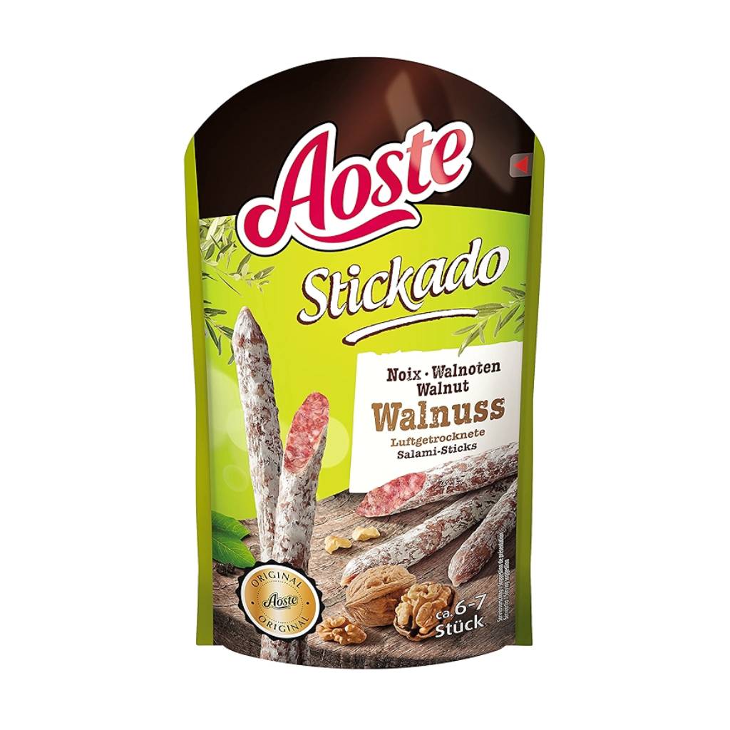 Aoste Salami Stickado Walnut 70gr Aoste Salami Stickado Walnut 70gr - Image 1
