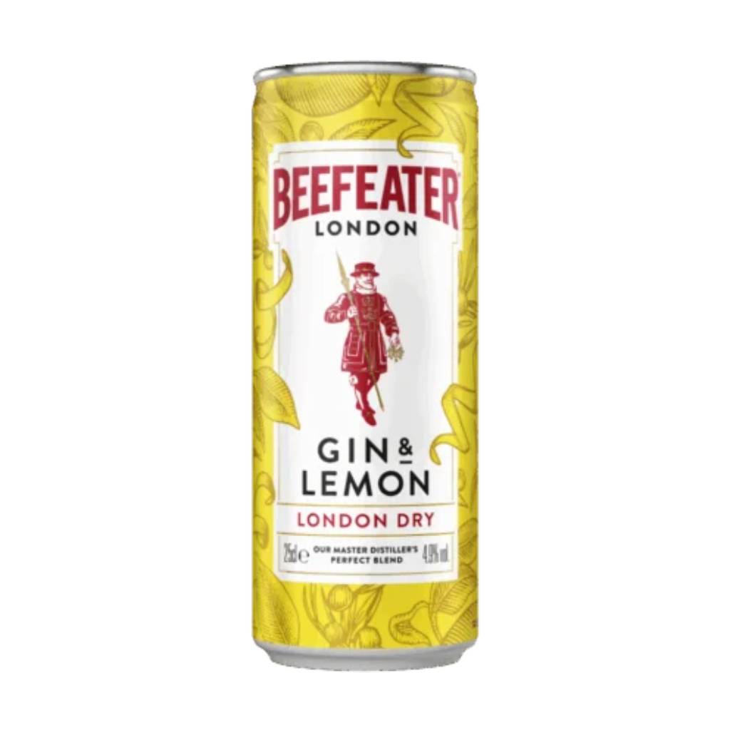 Beefeater Gin Lemon 5 Alc 250ml Beefeater Gin Lemon 5% Alc 250ml - Image 1
