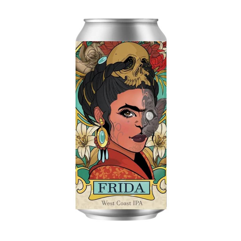 Frida West Coast Ipa Can 500ml Frida West Coast Ipa 9% Alc Can 500ml - Image 1