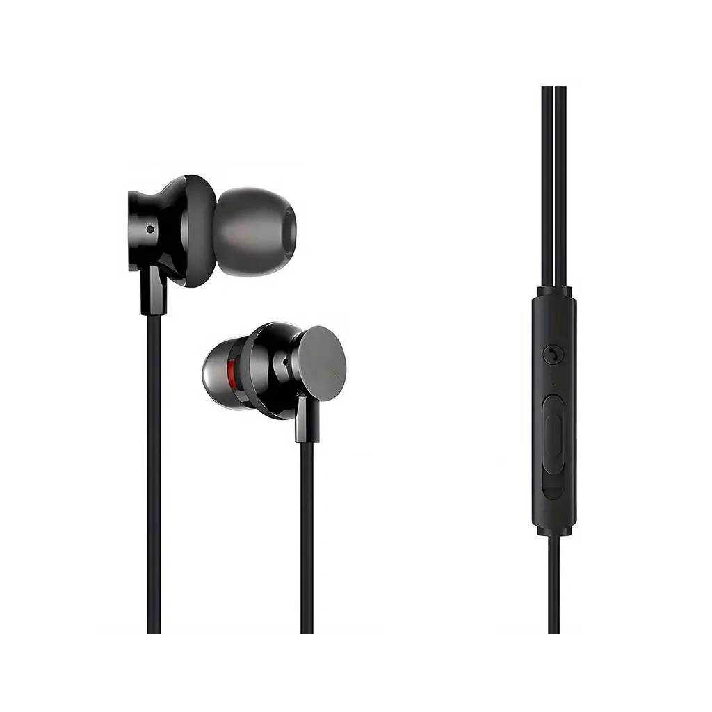 OEM akoustika In-Ear HiFi Stereo Black OEM Ακουστικά In-Ear Ενσύρματα HiFi Stereo Black - Image 1