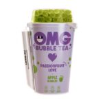 OMG Bubble Tea Passion Fruit Flavor 270ml