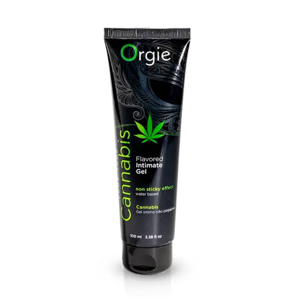 Orgie Lube Tube cannavi 100ml Orgie Λιπαντικό Βάσης Νερού Lube Tube Κάνναβη 100ml - Image 1