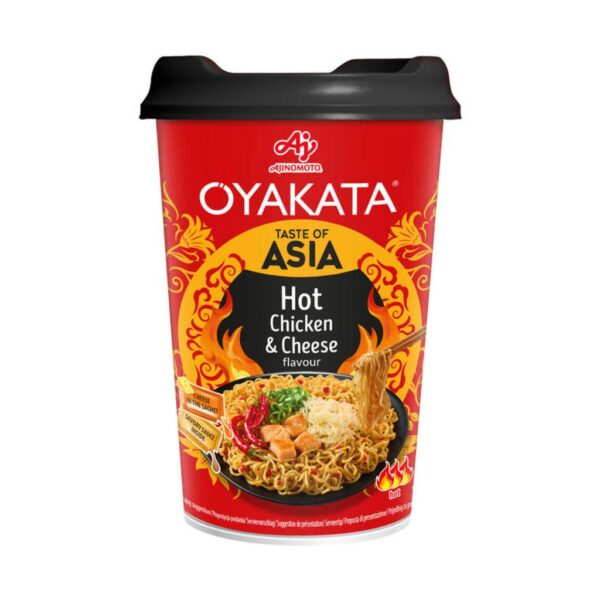 Oyataka Noodles Cup Asia Hot Chicken & Cheese 97gr