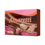 Amaretti Γκοφρέτα Choco & Strawberry 68gr