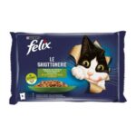 Felix Ποικιλία Λαχανικών - Βοδινό & Κοτόπουλο 4x85gr