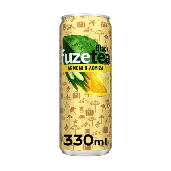 Fuze Black Tea Λεμονι-Λουίζα 330ml
