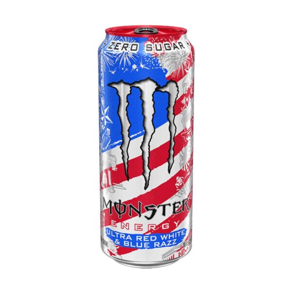 Monster Energy Ultra Red White 473ml USA