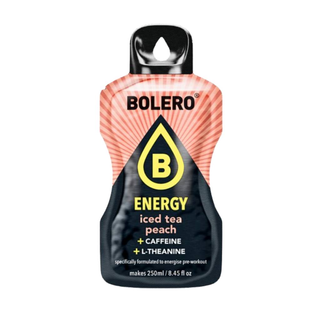Bolero Energy Iced Tea Peach 6x7gr Bolero Κουτάκι Ενεργειακό Ρόφημα Iced Tea Peach 6x7gr - Image 1