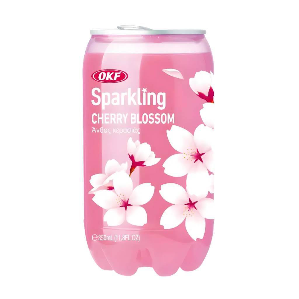 OKF Sparkling Cherry Blossom Coloured 350ml KOR OKF Sparkling Cherry Blossom Coloured 350ml KOR - Image 1