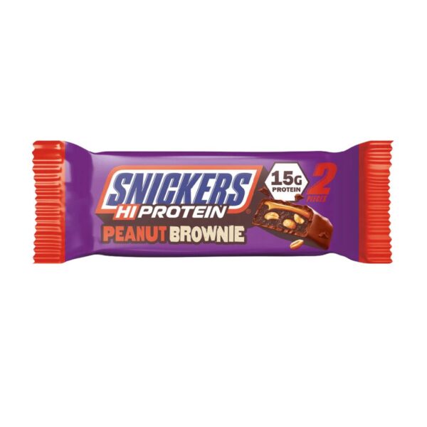 Snickers Bar Protein Brownie Peanut 50gr