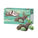 NEW QLove Choco Mint Cookie Premium Filling Mini Mochi 80g TWN