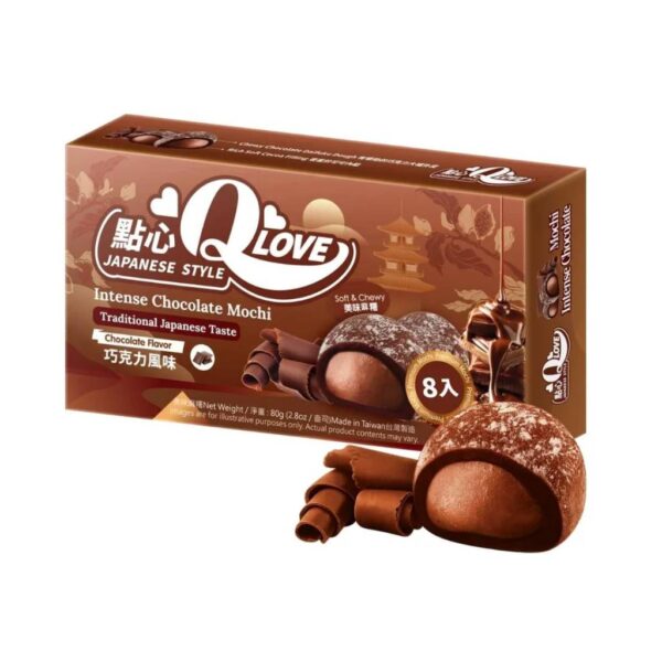 QLove Intense Chocolate Mini Mochi 80g TWN