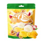QLove Tropical Fruit Assorted Mixed Mochi Standing Pouch 120g TWN