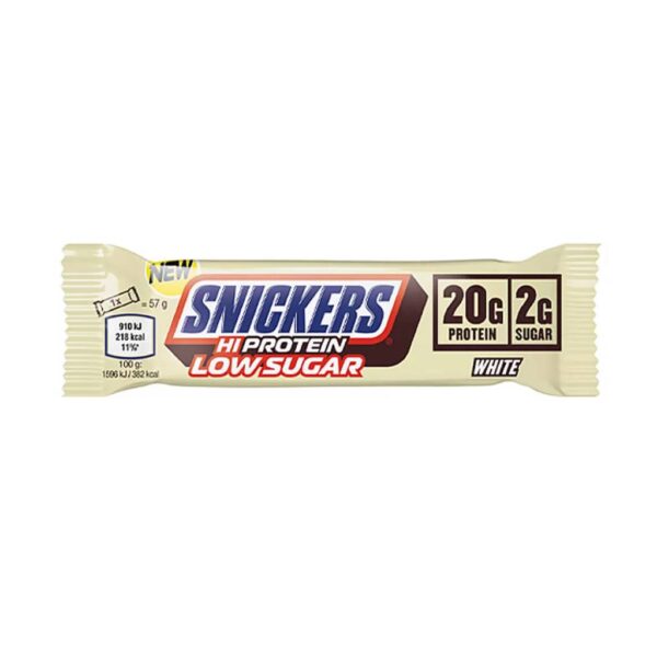 Snickers Bar Protein Low Sugar White 57gr