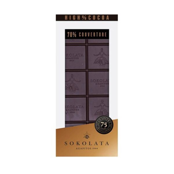 Agapitos High Protein No Sugar Dark Choco 100gr