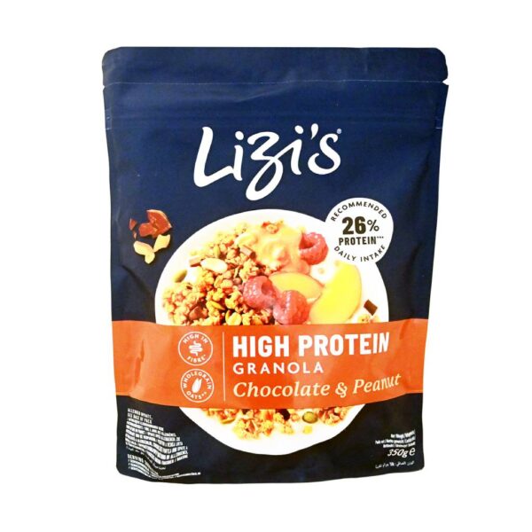 Lizi's Granola High Protein Choco Peanut 350gr