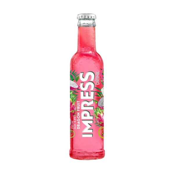 RTD's Impress Dragon Fruit 4.4% Alc 250ml