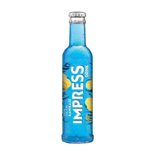 RTD's Impress Kamikaze 4.4% Alc 250ml