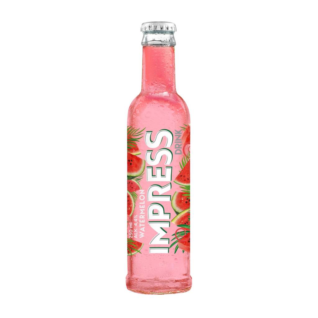 RTD's Impress Watermelon 250ml RTD's Impress Watermelon 4.4% Alc 250ml - Image 1