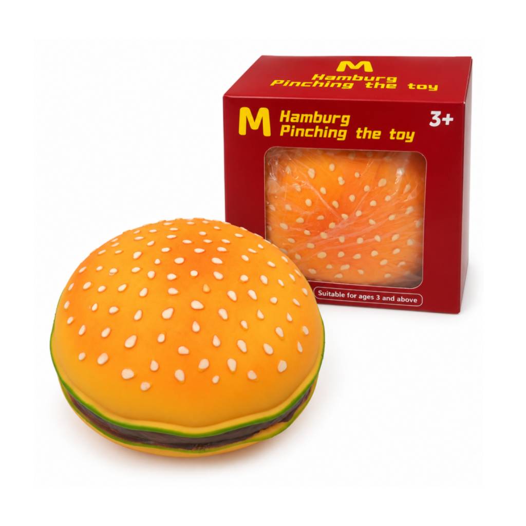 Squishy Crispy Burger – Anti-Stress Squishy Crispy Burger – Anti-Stress - Image 1